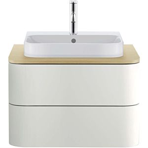 Duravit Happy D.2 lavabo 2360500000 50 x 40 cm, sol, 2000 trou de coulée, avec trop - plein, de robinetterie, blanc