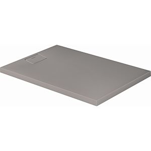 Duravit rectangular shower 720148180000000 120 x 80 x 5 cm, concrete grey