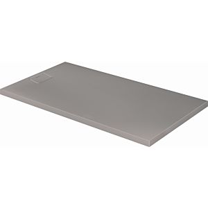 Duravit rectangular shower 720218180000000 160 x 90 x 5 cm, concrete grey