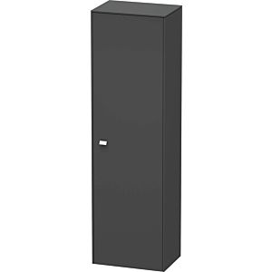 Duravit Brioso cabinet BR1331R1049 520x1770x360mm, Graphite Matt , door r., handle chrome