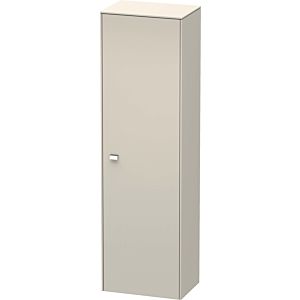 Duravit Brioso cabinet BR1331R1091 520x1770x360mm, Taupe , door right, handle chrome