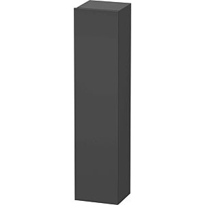 Duravit tall cabinet DS1229R4949 Graphite Matt , 40x180x36cm, stop on the right