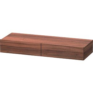Duravit DuraStyle drawer shelf DS827107979 120 x 44 cm, 2 drawers, natural walnut, with console support