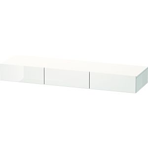 Duravit DuraStyle drawer shelf DS827207943 150 x 44 cm, 3 drawers, natural walnut / matt basalt, with console support