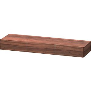 Duravit DuraStyle drawer shelf DS827207979 150 x 44 cm, 3 drawers, natural walnut, with console support