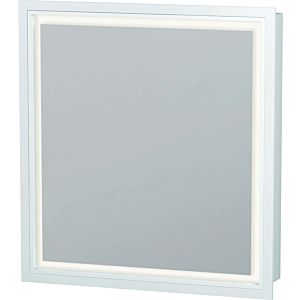 Duravit L-Cube Spiegelschrank LC7650R0000 65 x 70 x 15,4 cm, weiß, Anschlag rechts