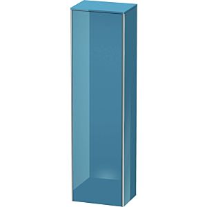 Duravit XSquare cabinet XS1313L4747 50x176x35.6cm, left door, stone Blue high gloss