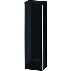 Duravit armoire XSquare XS1313R4040 50x176x35,6cm, porte à droite, noir brillant