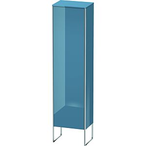 Duravit XSquare cabinet XS1314L4747 50x176x35.6cm, left door, standing, stone Blue high gloss