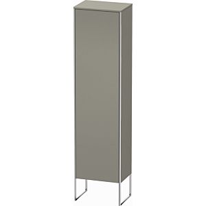 Duravit XSquare cabinet XS1314L9292 50x176x35.6cm, door left, standing, stone gray silk matt
