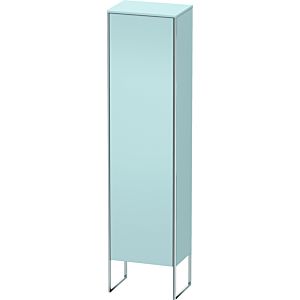 Duravit XSquare cabinet XS1314L9797 50x176x35.6cm, door left, standing, light blue silk matt