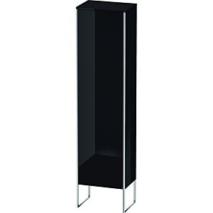 Duravit XSquare cabinet XS1314R4040 50x176x35.6cm, door on the right, standing, black high gloss