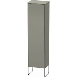 Duravit XSquare cabinet XS1314R9292 50x176x35.6cm, door on the right, standing, stone gray satin finish
