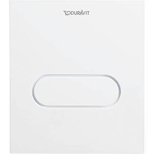 Duravit DuraSystem flush plate WD5004011000 13 x 15 cm, plastic, white, for Urinal