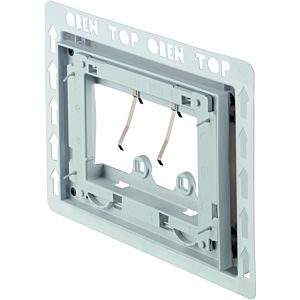 Duravit Cadre de montage DuraSystem WD6001011000 22,44 x 15,4 cm, affleurant, pour plastique, blanc