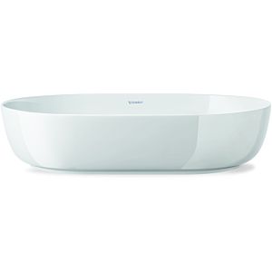 Duravit Luv washbasin 0379700000 70x40cm, ground, without overflow, without tap hole bank, white