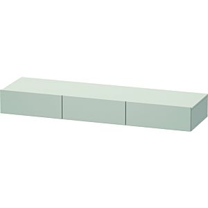 Duravit DuraStyle étagère tiroir DS827200707 150 x 44 cm, 3 tiroirs, gris béton mat, avec support console
