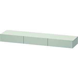Duravit DuraStyle étagère tiroir DS827300707 180 x 44 cm, 3 tiroirs, gris béton mat, avec support console