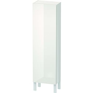 L-Cube Duravit tall cabinet LC1168R8585 40x24.3x132cm, door on the right, white high gloss