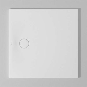 Duravit Receveur de douche carré Tempano 720188000000001 90 x 90 x 4 cm, au ras du sol, antidérapant, blanc