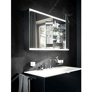 Emco Asis Evo surface-mounted illuminated mirror cabinet 939708004 800x700mm, 2-door, with lightsystem, without mirror heating
