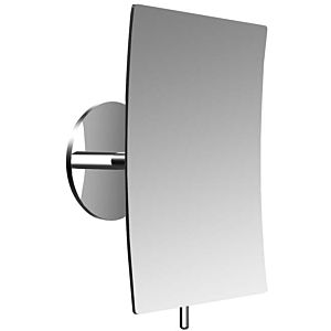 Emco Pure adhesive wall mirror 109400130 132 x 212 mm, triple, square, chrome