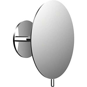 Emco Pure miroir mural adhésif 109400134 Ø 200 mm, chromé , rond, sans bordure, triple