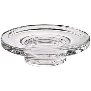 Emco Mundo soap dish 123000090 crystal glass clear, for soap holder