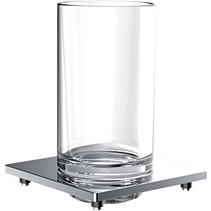 Emco Liaison Glashalter für Reling 182000102 Kristallglas klar, chrom