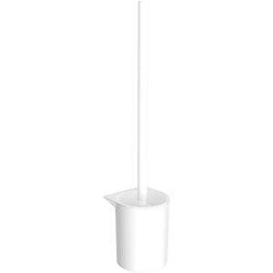 Emco Flow Toilettenbürstengarnitur 271513900 Kunststoff weiß, Wandmodell, Bürstenstiel weiß