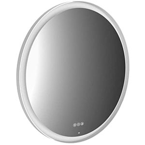 Emco Round LED light mirror 441300707 Ø 700 mm, white, 3 touch sensors, surrounding LED lighting