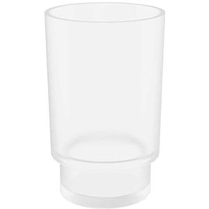 Emco Fino Ersatz-Glasteil 841500090   Kristall-Glas satiniert, für WC-Bürstengarnitur