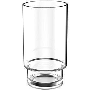 Emco Fino mouthwash glass 842000090 crystal glass clear, for glass holder
