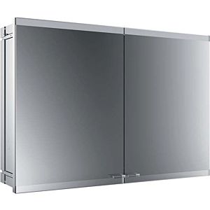 Emco Asis Evo armoire de toilette avec éclairage encastré 939707015 1000x700mm, 2 portes, avec système d&#39;éclairage, avec radiateur de rétroviseur