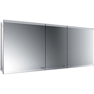 Emco Asis Evo encastré illuminé armoire de toilette 939707018 1600x700mm, 3-porte, avec LightSystem, avec chauffage de miroir