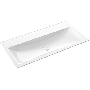 Emco Asis mineral cast guest washbasin 957711430 white, Ø 1000 mm, without overflow, without tap hole