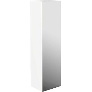 armoire haute Emco evo 957950401 1500mm, avec double porte miroir, blanc brillant / miroir