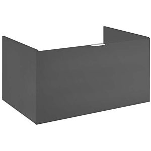 Emco Waschtisch-Unterschrank 958327522 schwarz, 80,8 x 44 x 52,1 cm, Auszug