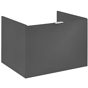 Emco Waschtisch-Unterschrank 958327523 schwarz, 60,8 x 44 x 47,5 cm, Auszug