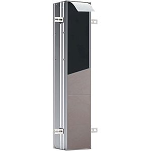 Emco Asis Plus Unterputz-WC-Modul 975611010 Aluminium, 803 mm, Tür befliesbar, Türanschlag links