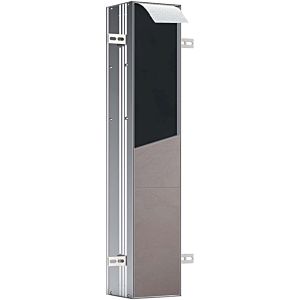 Emco Asis Plus flush-mounted WC module 975611011 aluminium, 803 mm, door can be tiled, door hinge on the right