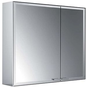 Emco Asis Prestige 2 surface-mounted illuminated mirror cabinet 989708003 788x639mm, wide door on the left, with lightsystem