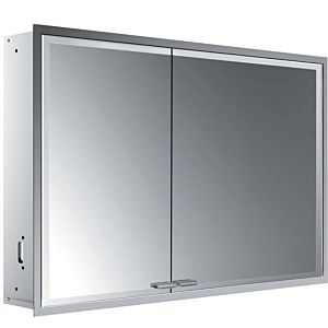 Emco Asis Prestige 2 flush-mounted illuminated mirror cabinet 989708106 1015x666mm, wide door on the right, with lightsystem