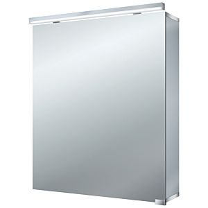 Emco Asis Pure (LED) Spiegelschrank 979705085 600 x 728 mm, aluminium, 1 Tür