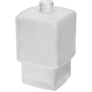 Emco Flüssigseifenbehälter Loft 052100090 Kristallglas satiniert, ohne Pumpe