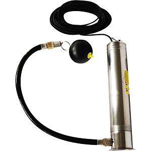 Ewuaqua submersible pressure pump iDiver Inox 6-60 plus L with black outlet