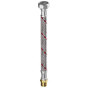 Flamco Meiflex armored hose M4325.1134.100 1&quot; x 1&quot; IT/AG, 25 x 1000 mm, stainless steel, heating/air conditioning