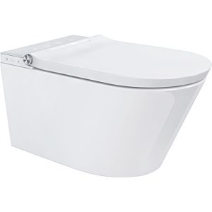 Fukana Premium Dusch-WC 061953400 Komplettanlage, spülrandlos, mit Absenkautomatik, weiß