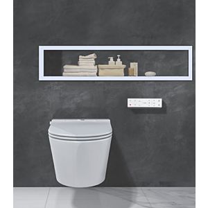 Fukana Premium Shower toilet 061953400 white, complete system