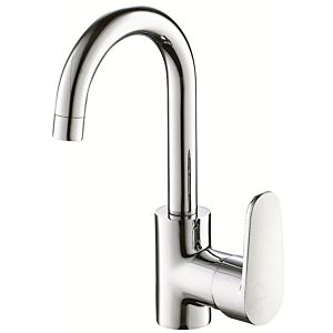 Fukana pure basin mixer 2757150 chrome   lever on the side , with waste set